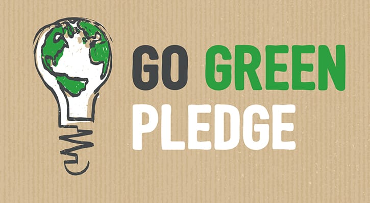 Go Green Pledge